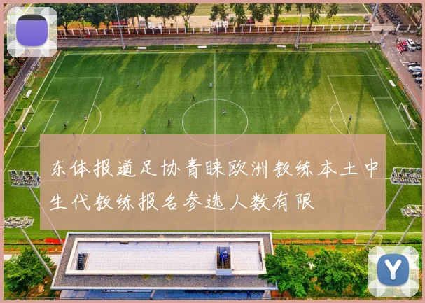 东体报道足协青睐欧洲教练本土中生代教练报名参选人数有限