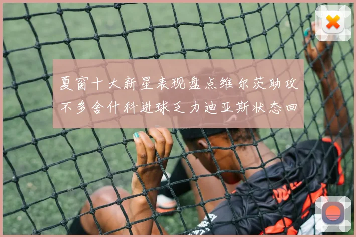 夏窗十大新星表现盘点维尔茨助攻不多舍什科进球乏力迪亚斯状态回暖